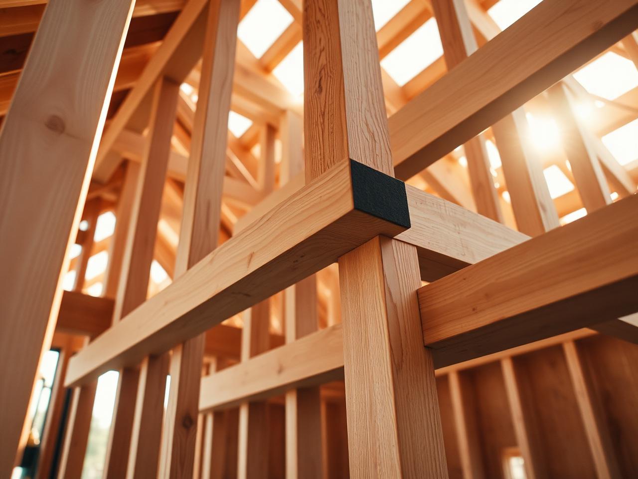Residential wood framing construction by Highview Homes